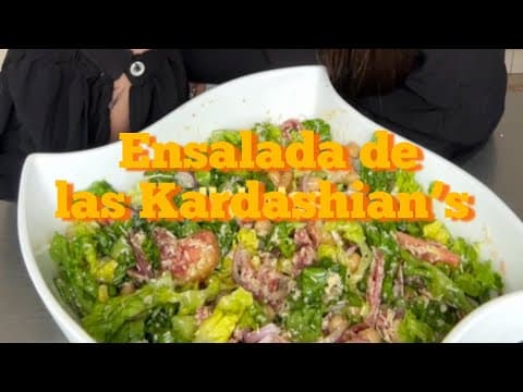 Ensalada favorita de las Kardashian’s